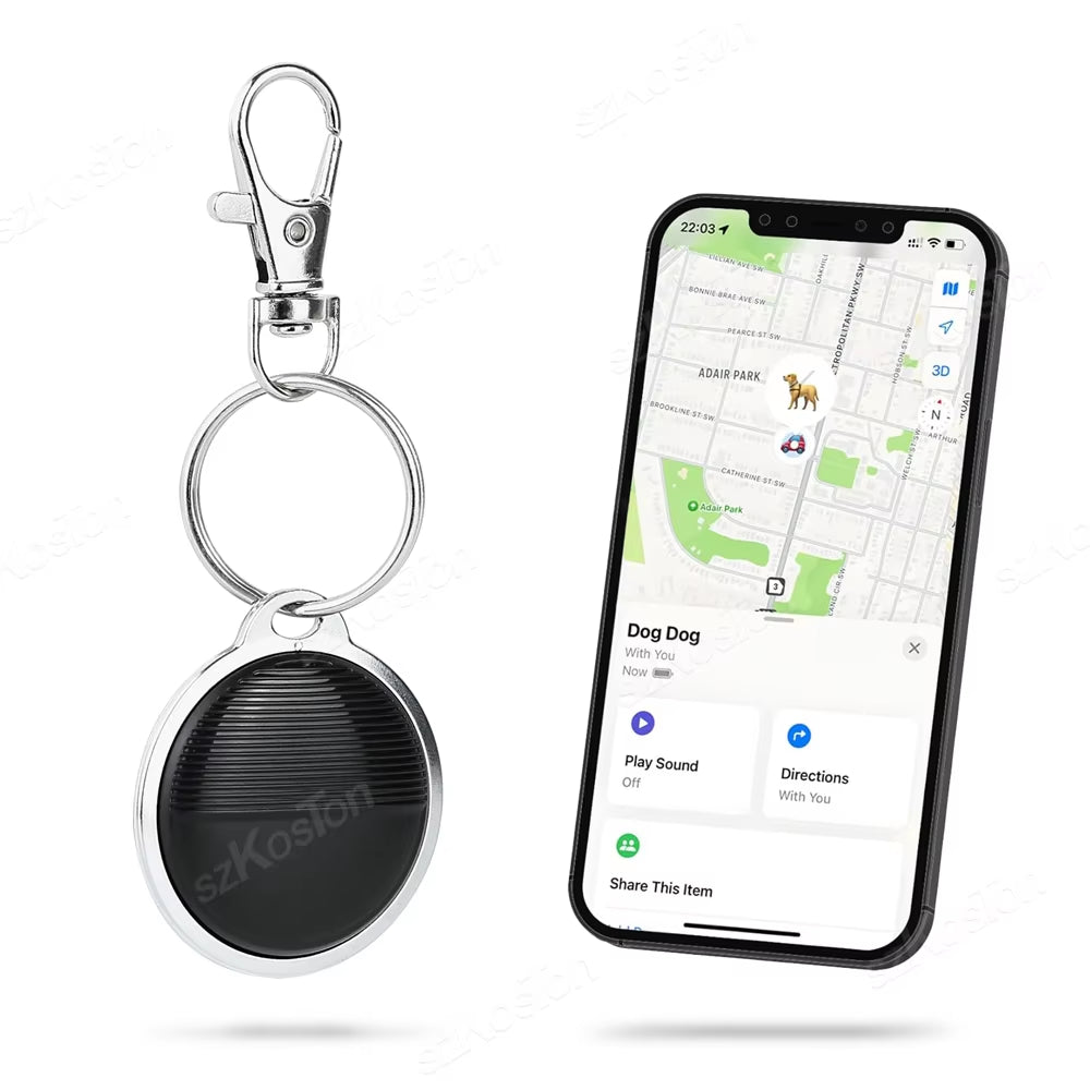 Mini Global GPS Tracker Smart Tag Compatible with Ios Find My App Key Finder Car Pet Anti-Lost Alarm Locator Itag for Iphone
