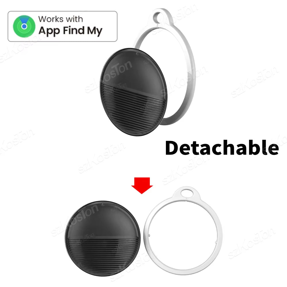 Mini Global GPS Tracker Smart Tag Compatible with Ios Find My App Key Finder Car Pet Anti-Lost Alarm Locator Itag for Iphone